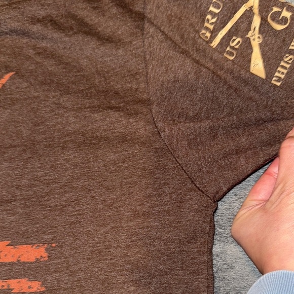 Grunt Style -Women’s Brown Graphic T-Shirt size Medium - Picture 5 of 10